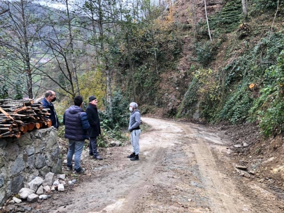 YAĞMURLU TAŞ DUVAR ÇALIŞMASI