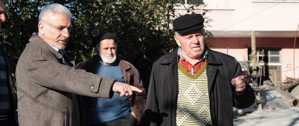 BAŞKAN KADIKÖY' DE DENETLEDİ