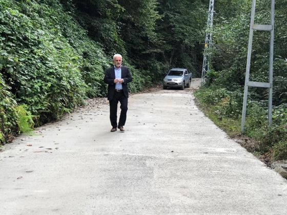 BAHÇELİ KONAKLAR(TRT YOLU)YOL BETONLAMA