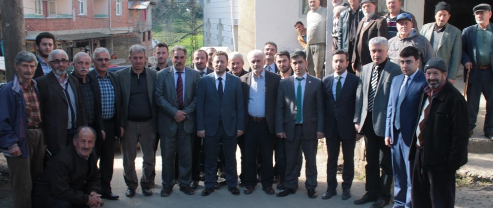 AK PARTİ İL BAŞKANI MUHAMMET AVCI ÇAMLIHEMŞİN' DE