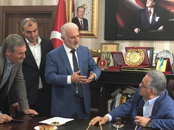 SN.HAYATİ YAZICI ZİYARETİ