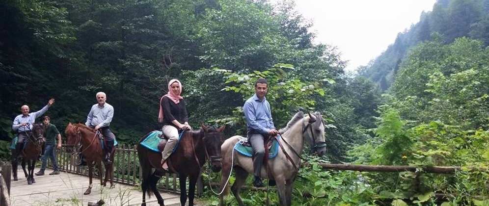 BULUT ŞELALESİ' NDE 