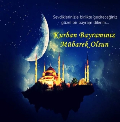 KURBAN BAYRAMINIZ MÜBAREK OLSUN