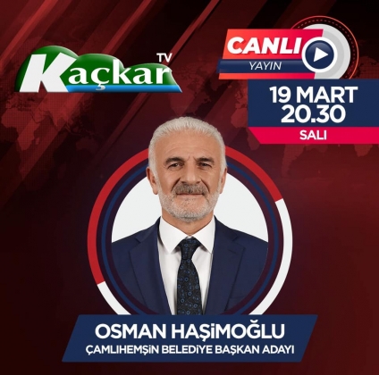 KAÇKAR TV CANLI YAYIN 20.30,DA