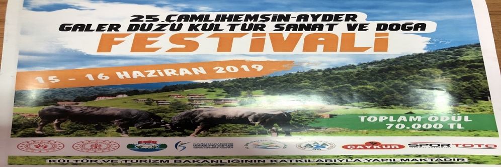 15-16 HAZİRAN BOĞA GÜREŞLERİ FESTİVALİ