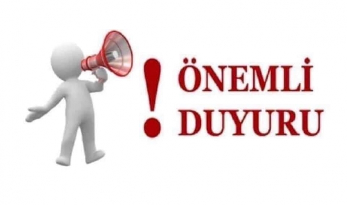 İMAR PLANI İLE ALAKALI ÖNEMLİ DUYURU