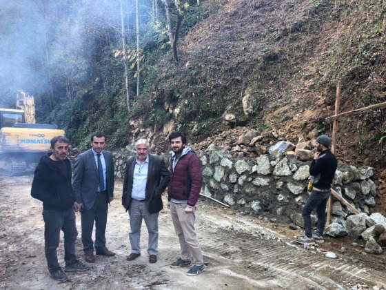 AŞAĞI ŞİMŞİRLİ MAHALLESİ TAŞ DUVAR SANAT YAPIMI ÇALIŞMALARI