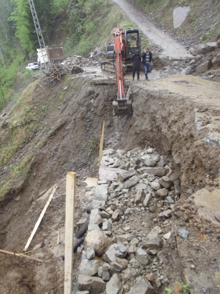 AFET DOLAYISIYLA ZARAR GÖREN MAHALLELERİMİZDEKİ ÇALIŞMALARI KAPLICA MAHALLESİNDE BAŞLATTIK