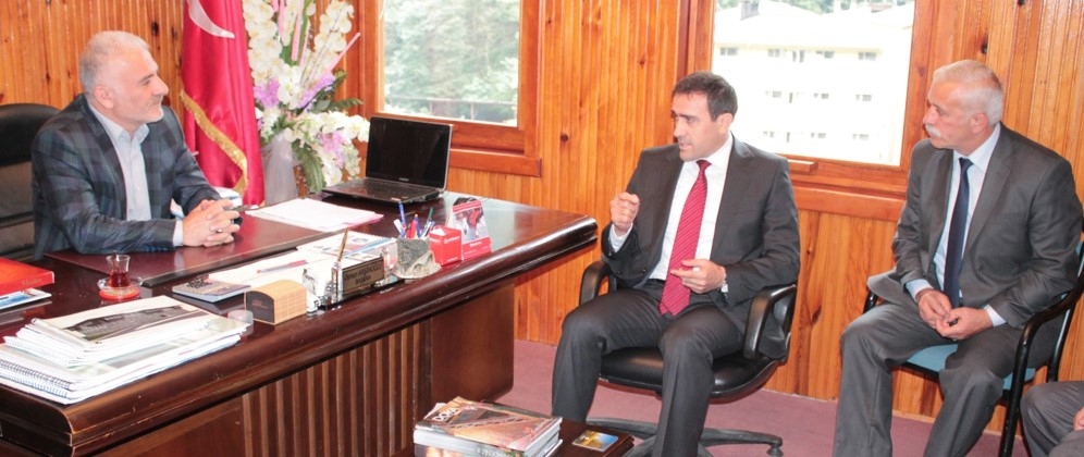 ÇAMLIHEMŞİN' DE BAYRAMLAŞMA